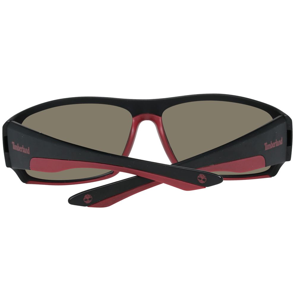 Braune Sonnenbrille aus Metall