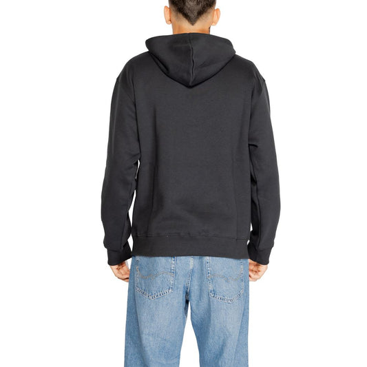 Black Cotton Hoody