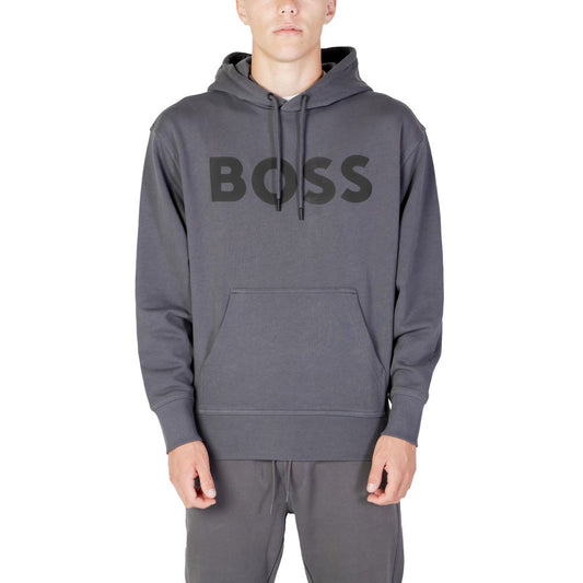 Gray Cotton Hoody