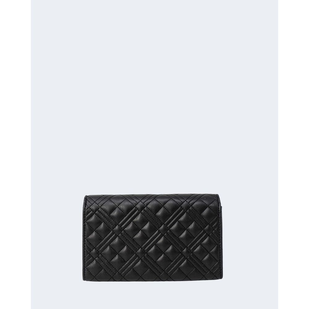 Schwarze Handtasche aus Polyethylen