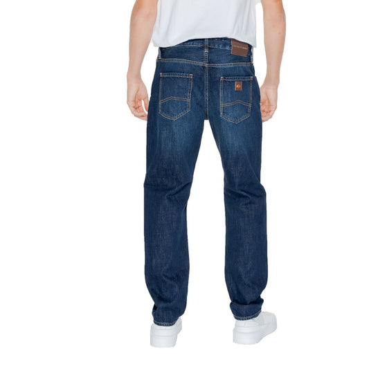 Blaue Jeans und Hose aus Baumwolle