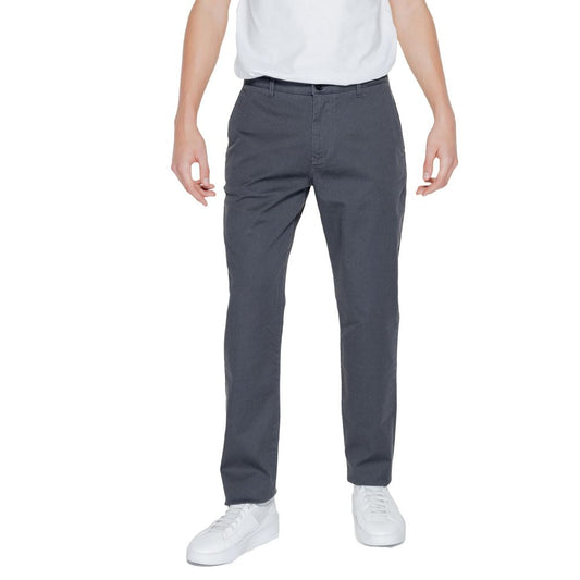 Schwarze Baumwollhose