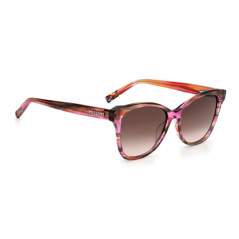 Mehrfarbige Acetat-Sonnenbrille