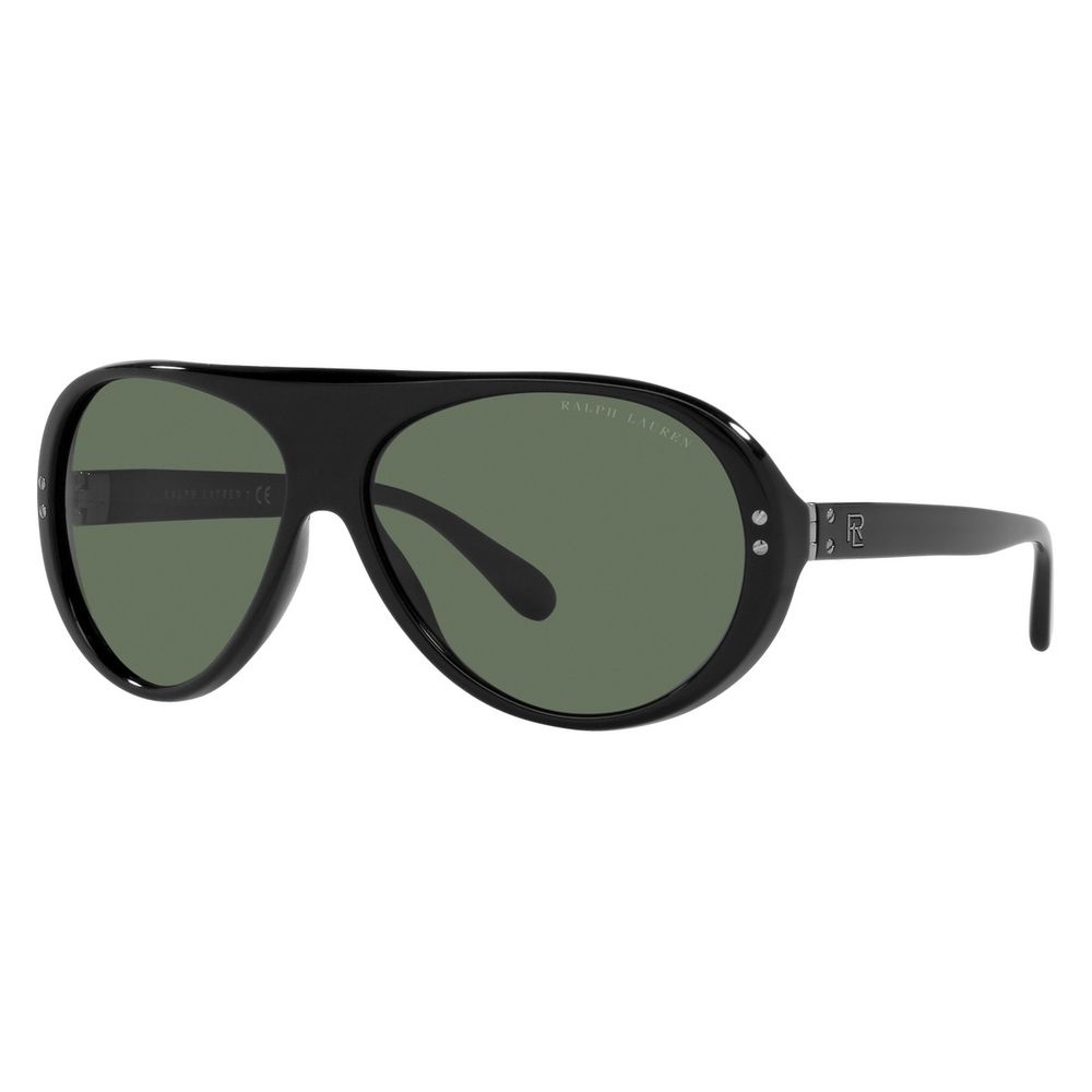 Schwarze Acetat-Sonnenbrille
