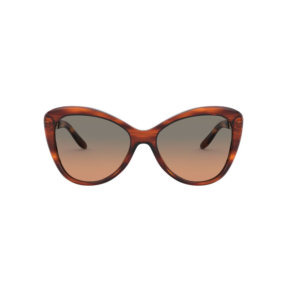 Braune Sonnenbrille aus Metall