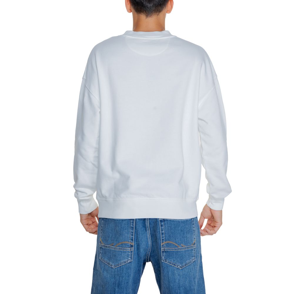 Weißes Baumwoll-Sweatshirt