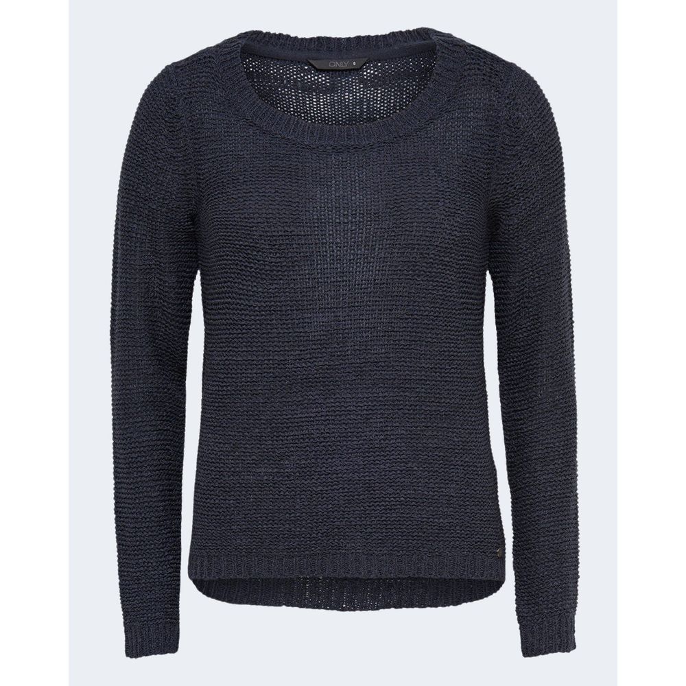 Blauer Marabu-Pullover