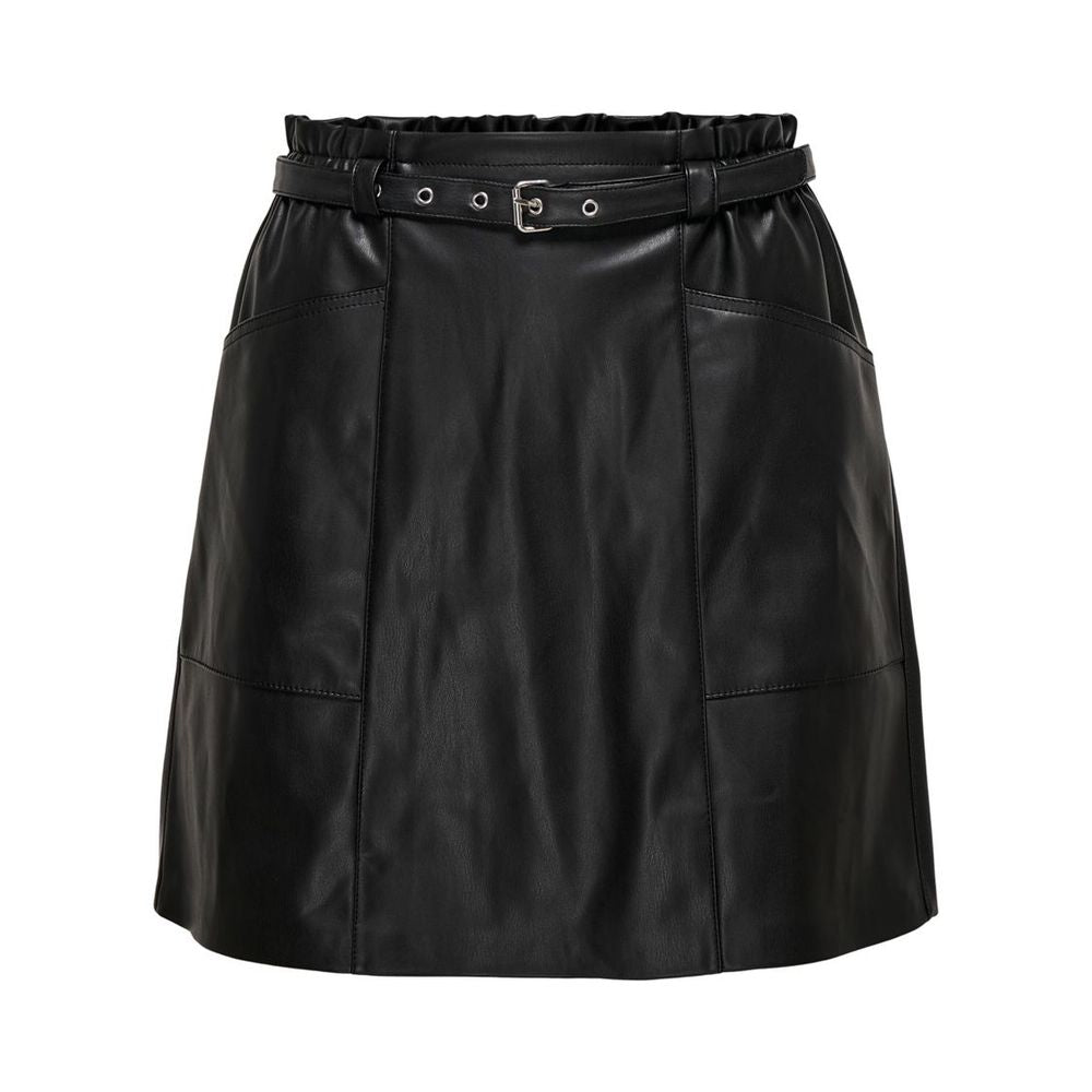 Schwarzer Polyester-Mini