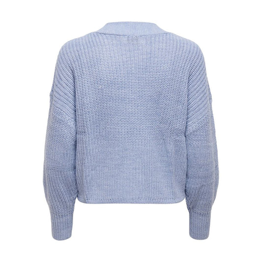 Blue Marabou Cardigan