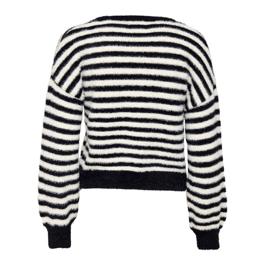Black And White Marabou Sportswear