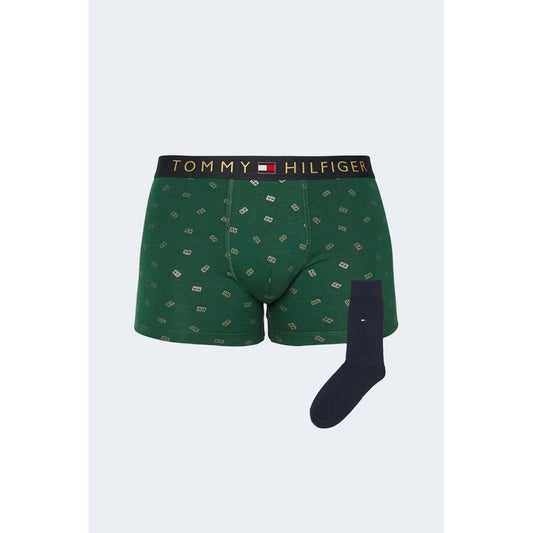Grüne Baumwollboxer