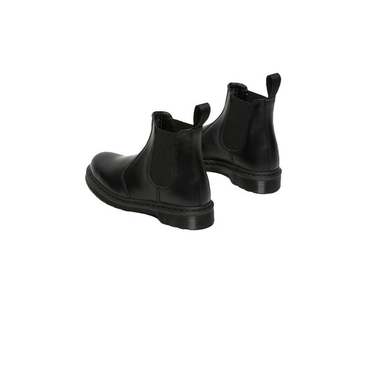 Black Leather Ankle