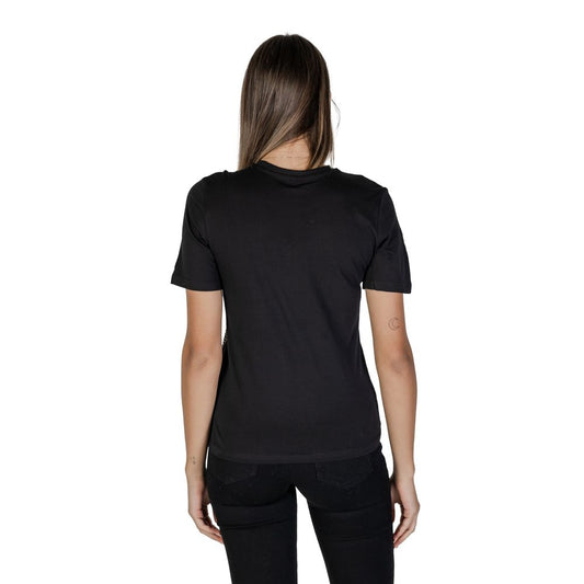 Black Cotton T-Shirt