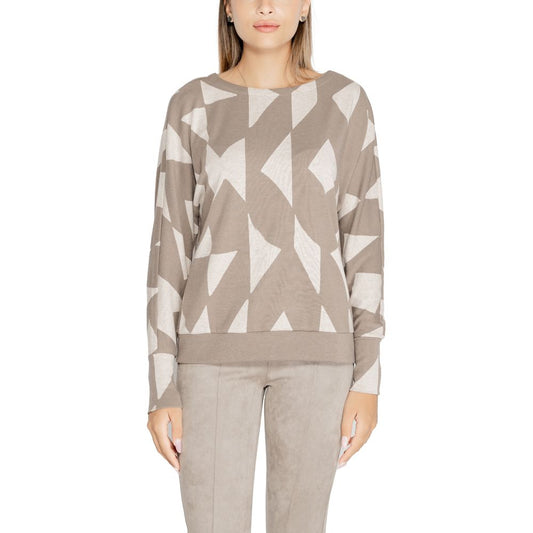Brown Polyester Sportswear