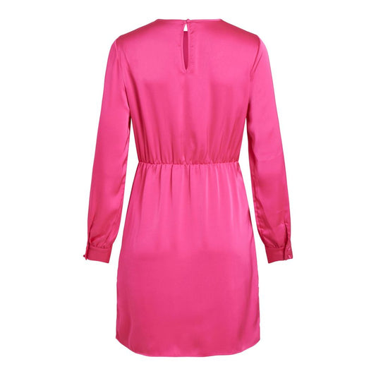 Pink Polyester Short