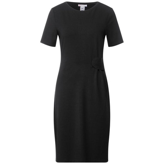 Black Cotton Midi