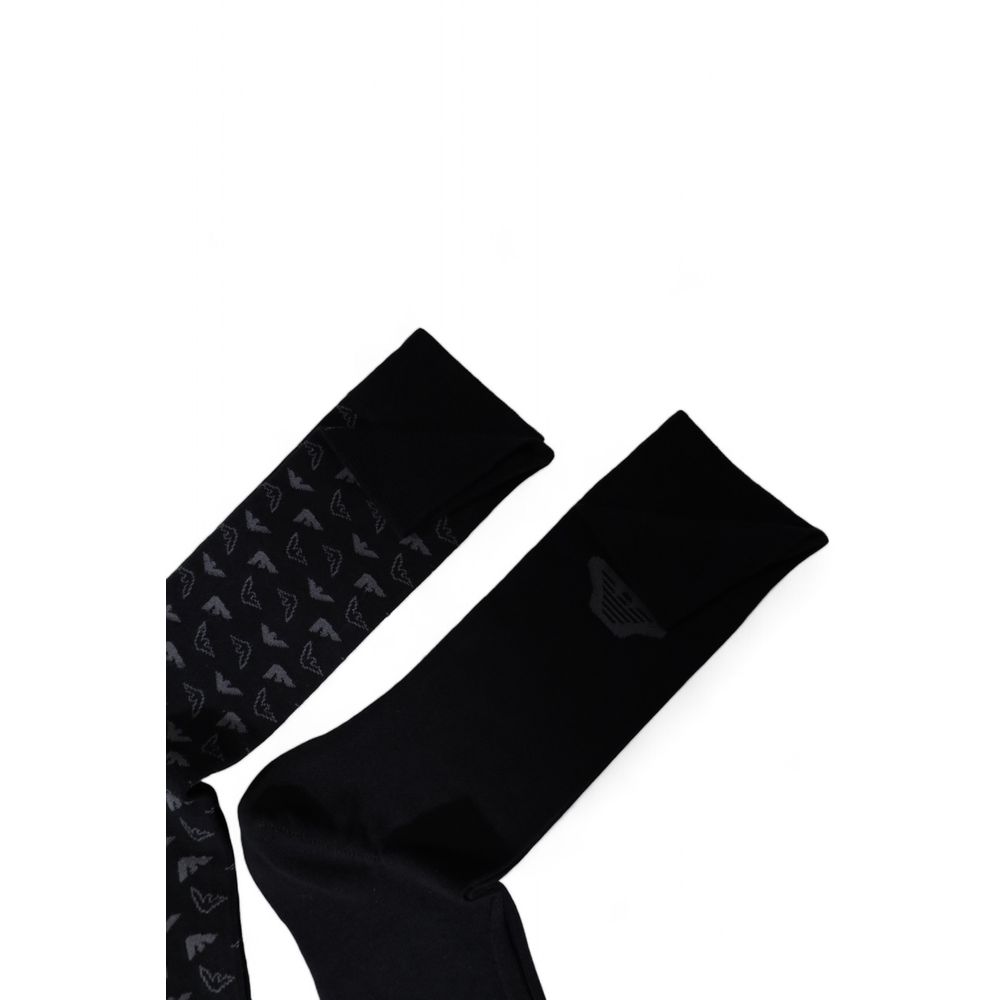 Schwarze Baumwollsocke