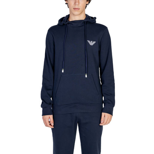 Blue Cotton Hoody