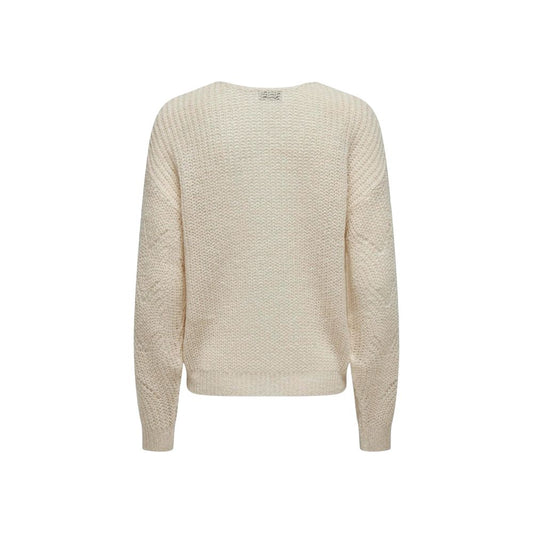 Cream Marabou Sweater