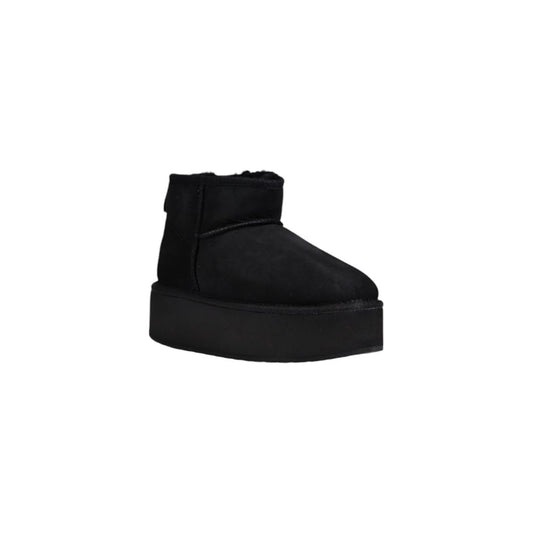 Black Leather Ankle
