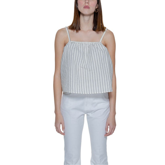 Beige Organic Cotton Tank Top