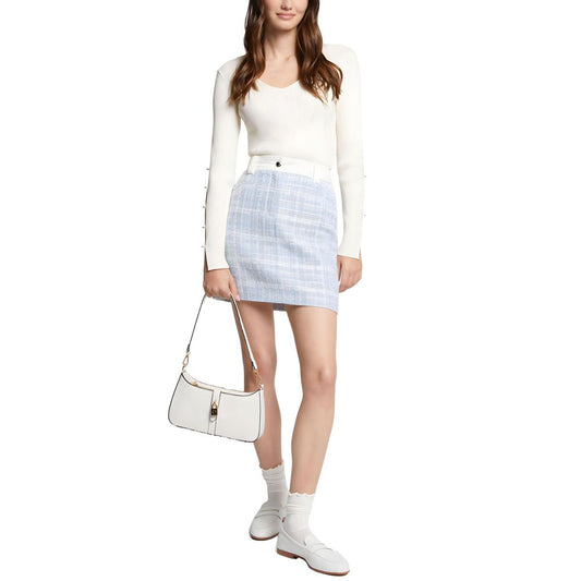 Blue Polyester Mini
