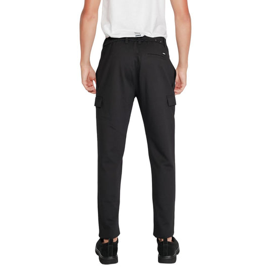Schwarze Jogginghose aus recyceltem Polyester