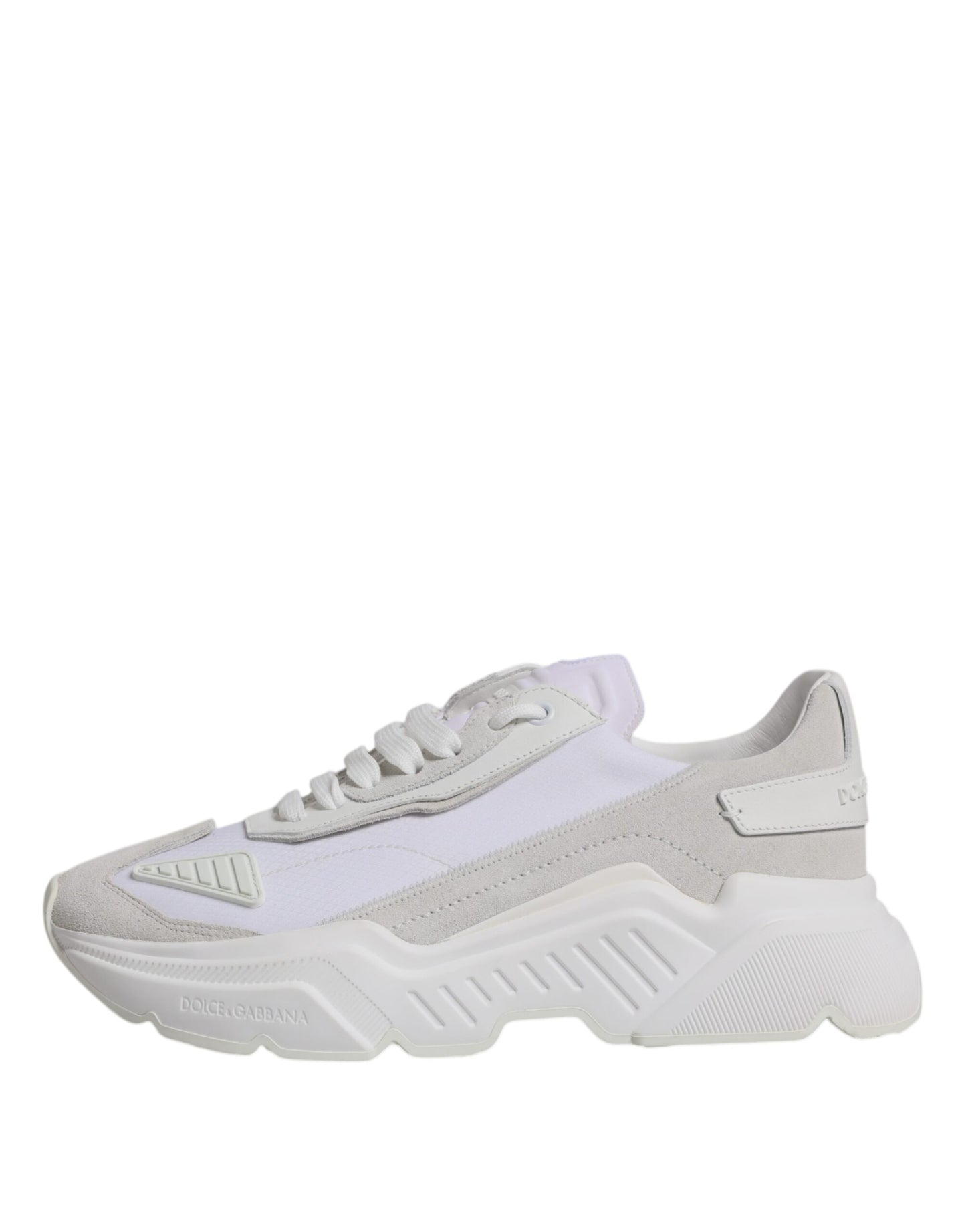 Weiße Daymaster Low Top Sneakers aus Leder