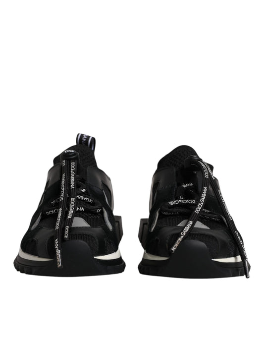 Sorrento Herren Sneakers mit Logo in Schwarz und Weiß