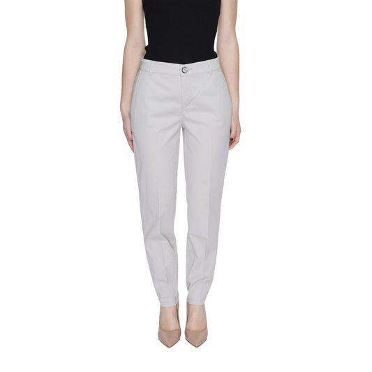 Beige Cotton Pant
