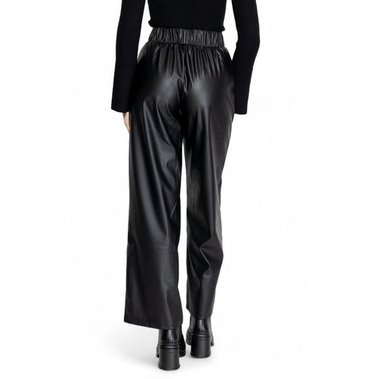 Black Polyester Pant