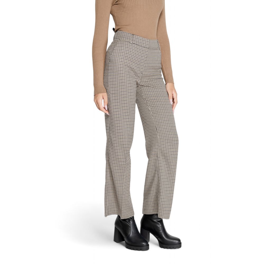 Beige Polyesterhose