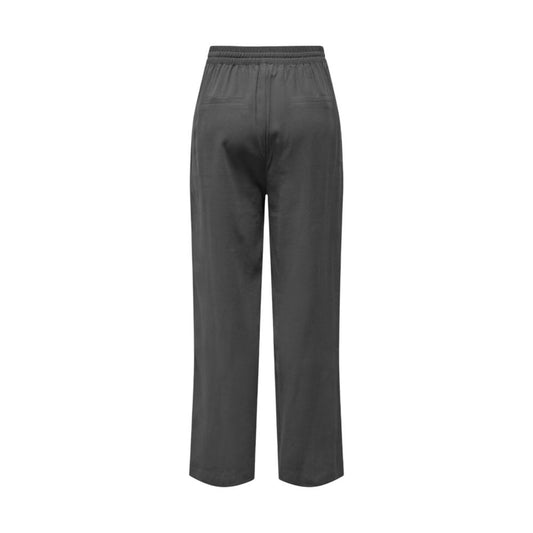 Gray Viscose Pant