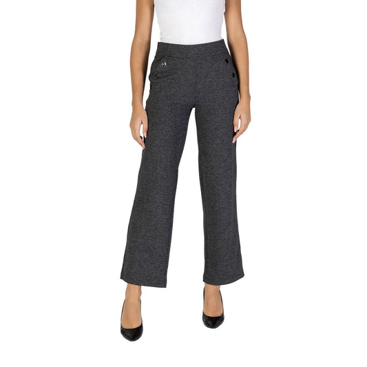 Black Polyester Pant