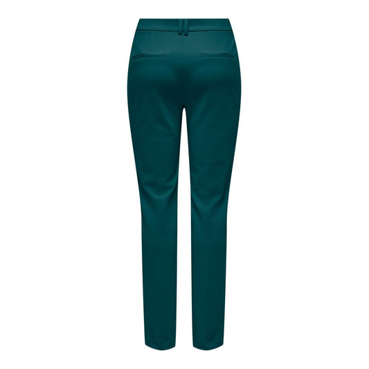 Green Polyester Pant