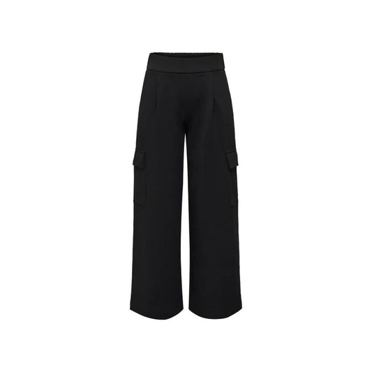 Black Polyester Pant