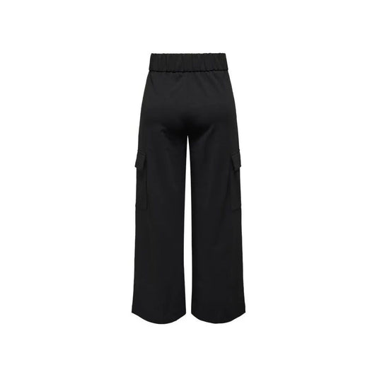 Black Polyester Pant