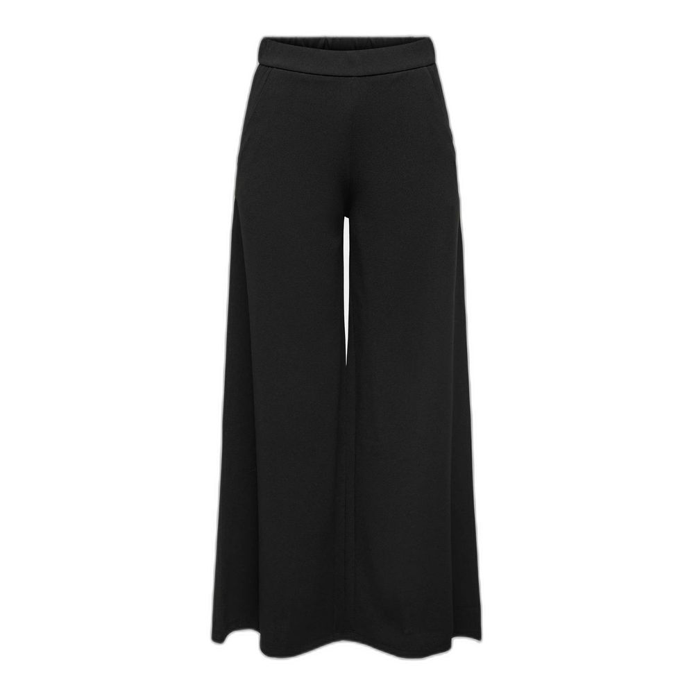 Schwarze Hose aus recyceltem Polyester