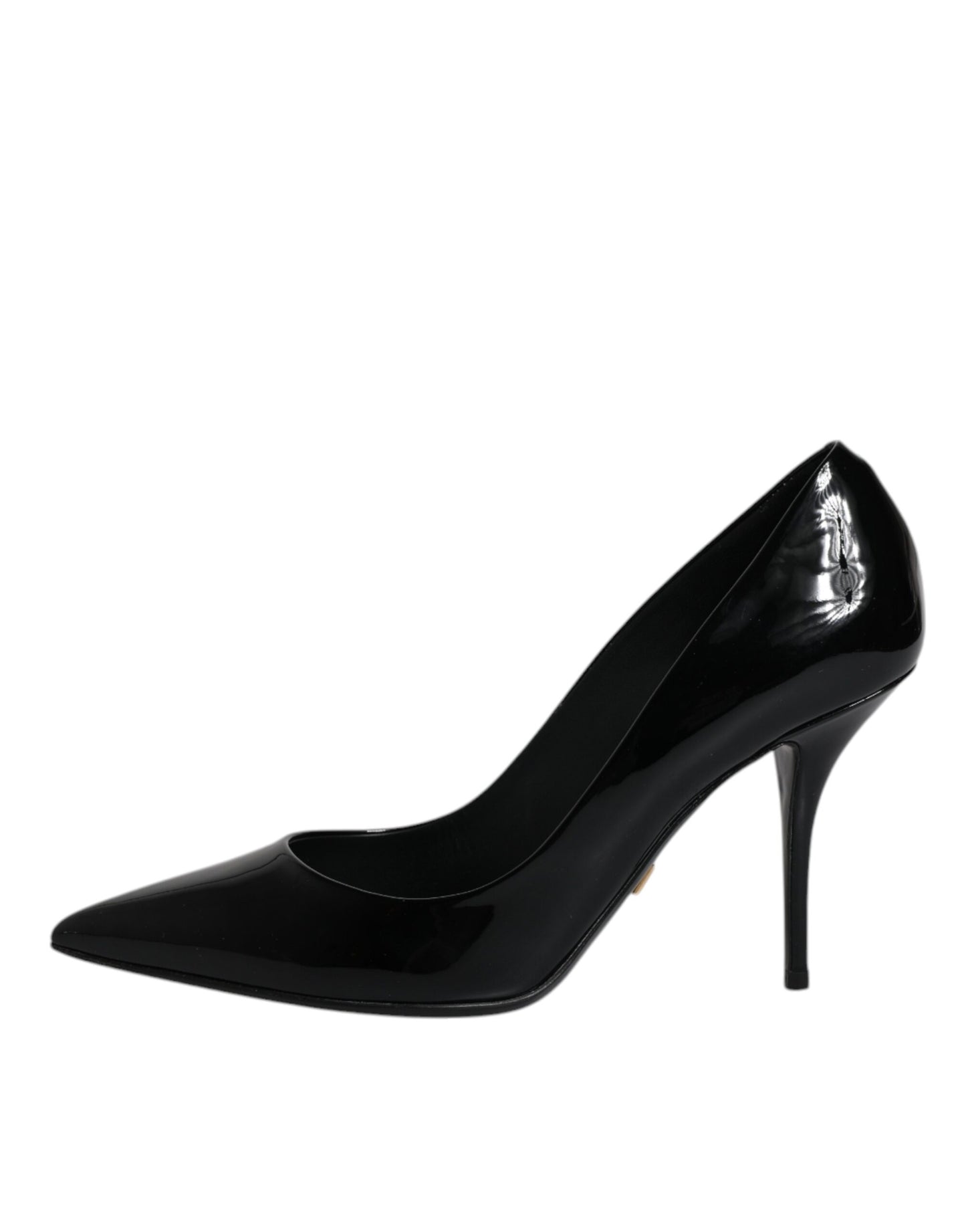 Schwarze Lackleder High Heels Pumps Schuhe
