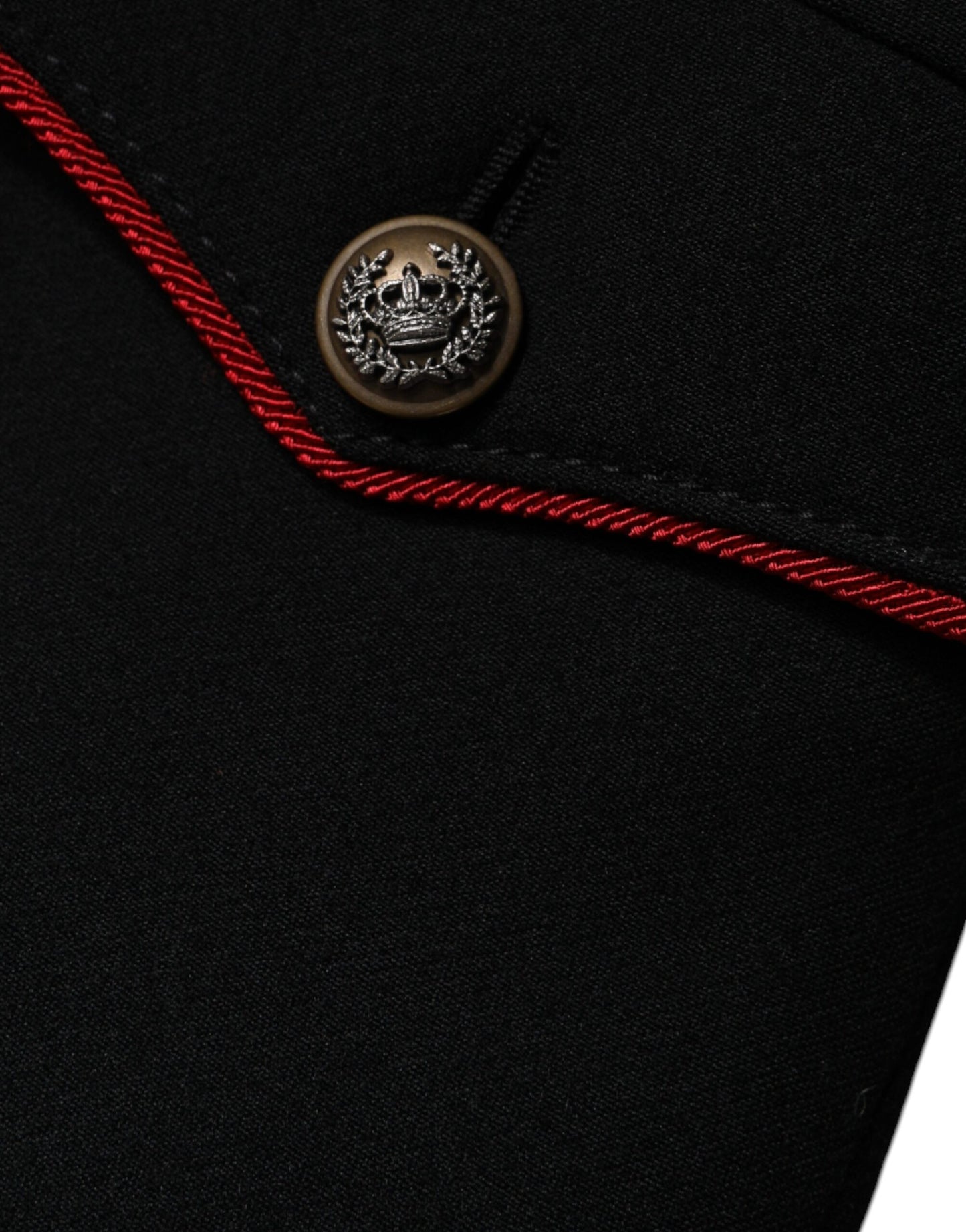 Schwarze einreihige Trenchcoat-Jacke