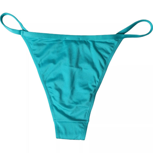Blau Grün Nylon Beachwear Bademode Bottom Bikini