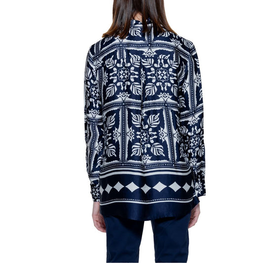 Blue Viscose Shirt