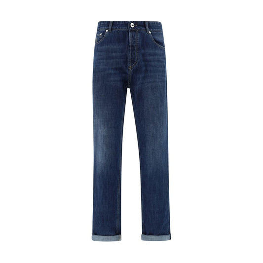 Jeans mit Umschlag