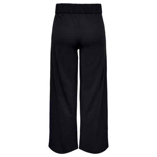 Black Polyester Pant
