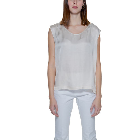 Cream Viscose Blouse