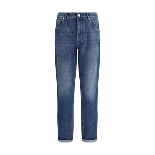 Jeans mit Umschlag