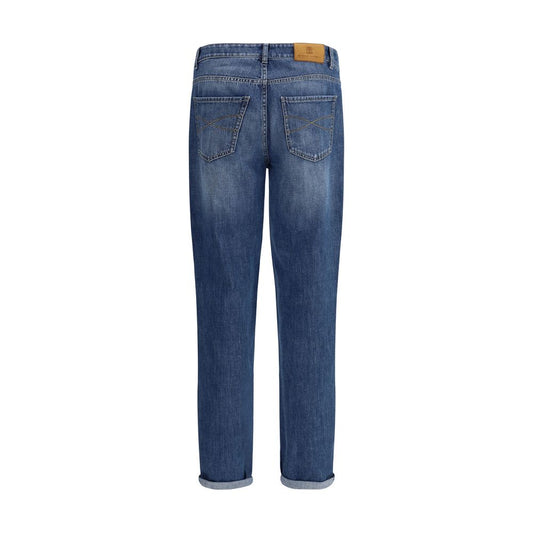 Jeans mit Umschlag