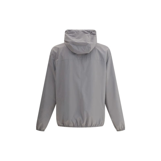 Wasserdichte Jacke mit Kapuze