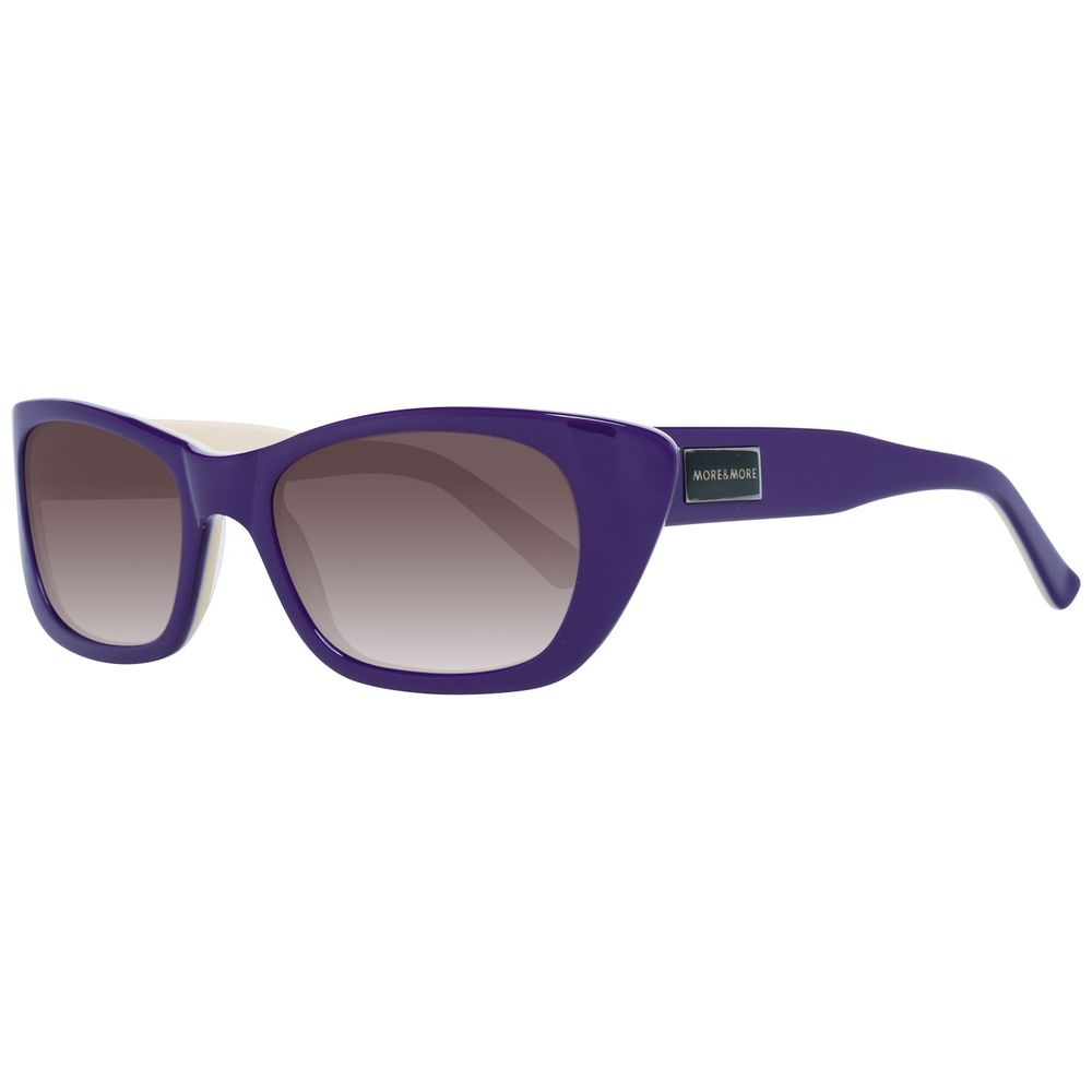 Lila Sonnenbrille aus Kunststoff