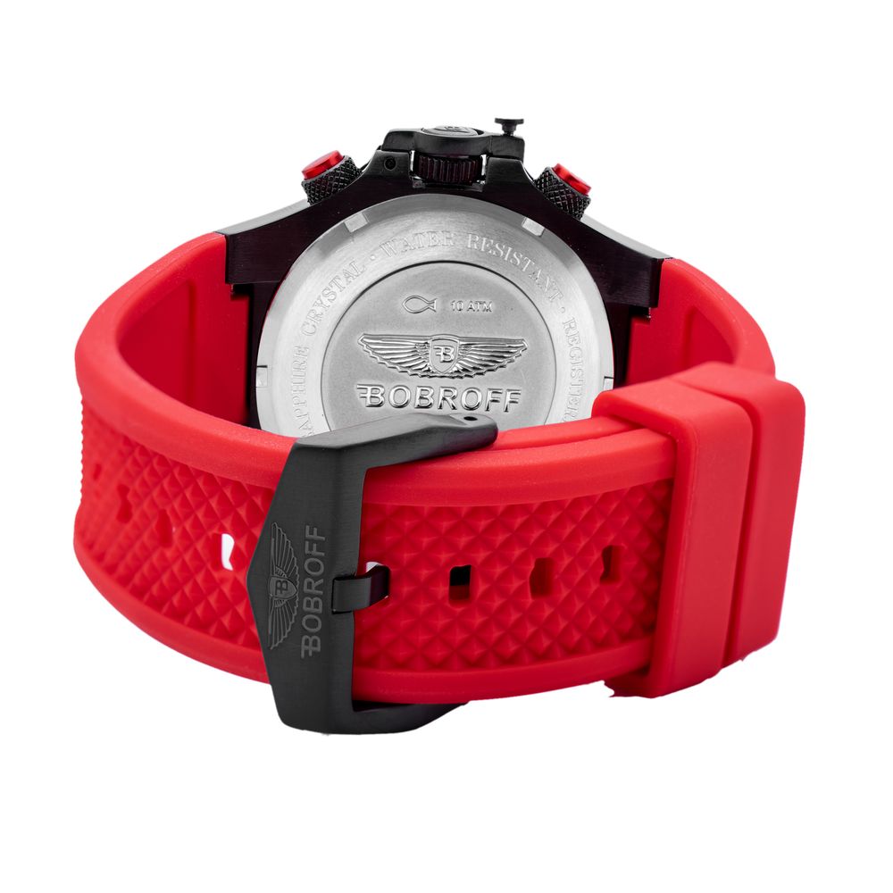 Rote Gummiuhr